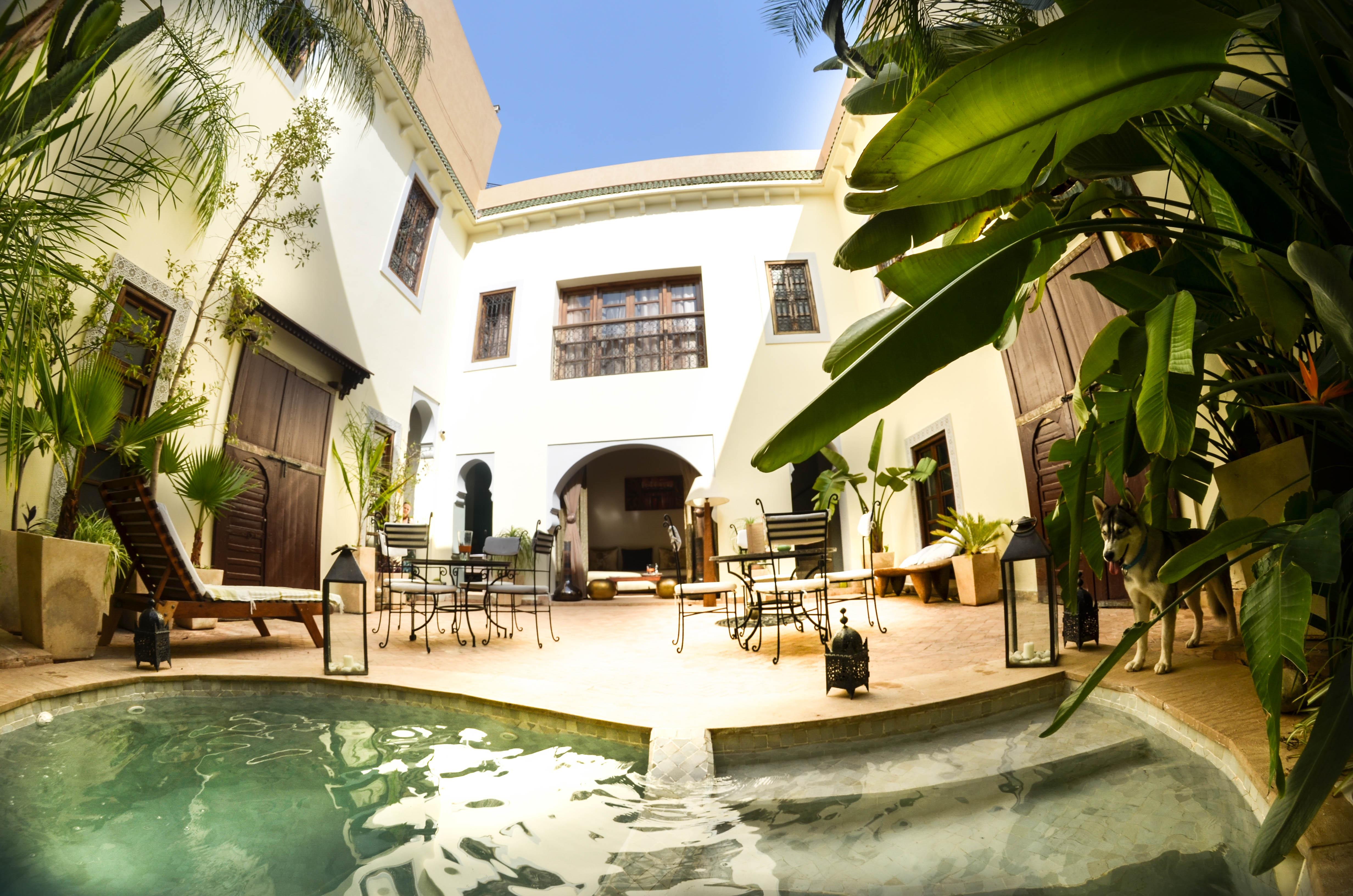 Riad Les Ammonites And Spa Marrakesh Exterior photo
